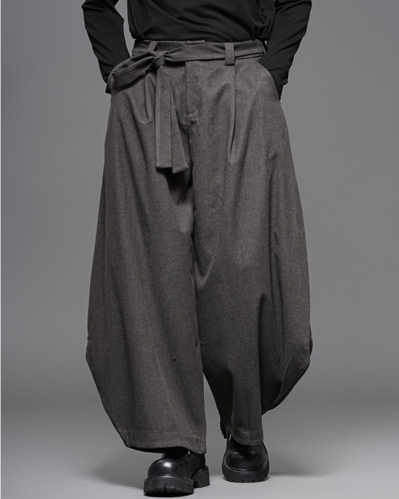Minimalist Japanese Darkwear Winter Men&