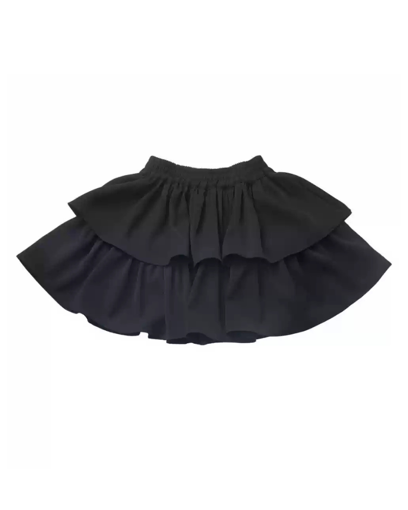 Moonlight Drape Pleated Shirt And Skirt Set（Sold Separately）