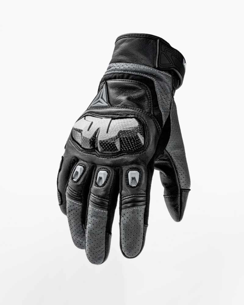 Motorcycle Riding Genuine Leather Breathable Gloves