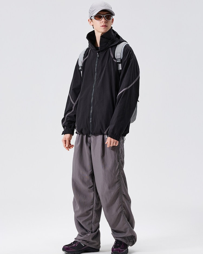 Mountain-style Functional Outdoor Unisex Windproof Jacket