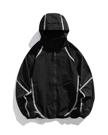 Mountain-style Functional Outdoor Unisex Windproof Jacket