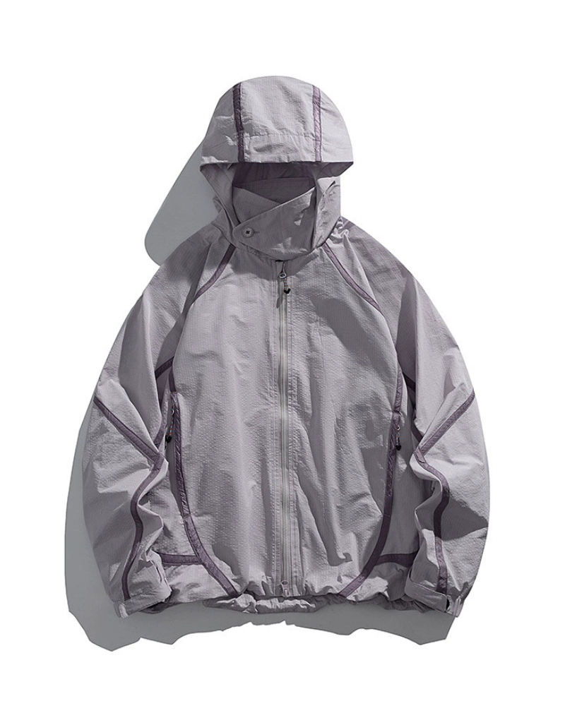 Mountain-style Functional Outdoor Unisex Windproof Jacket