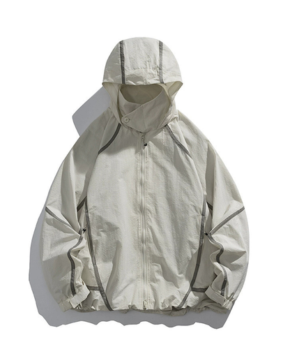 Mountain-style Functional Outdoor Unisex Windproof Jacket