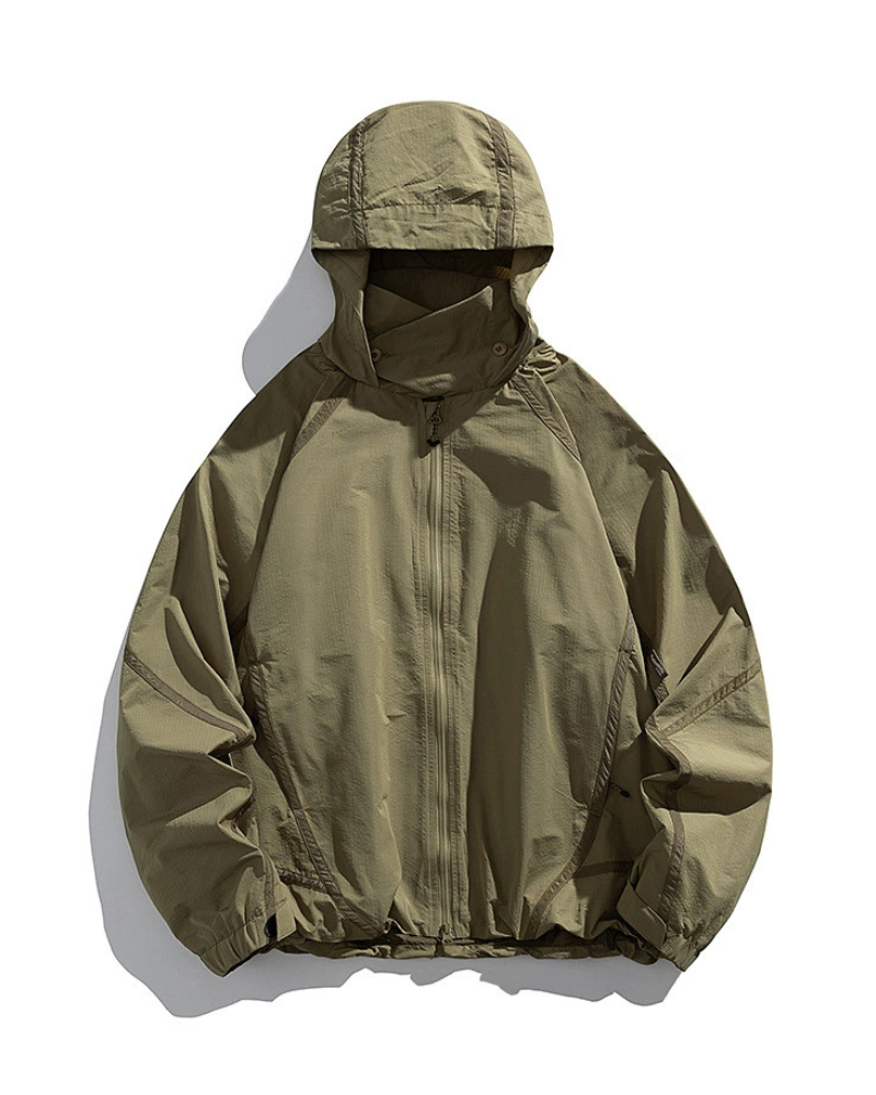 Mountain-style Functional Outdoor Unisex Windproof Jacket