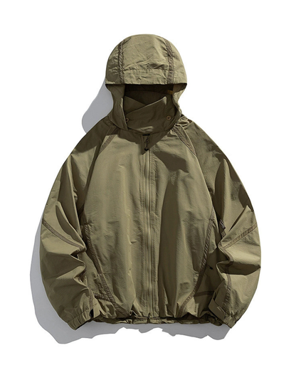 Mountain-style Functional Outdoor Unisex Windproof Jacket