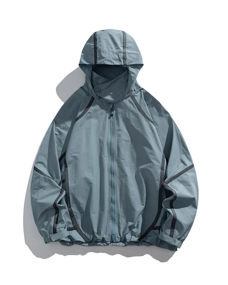 Mountain-style Functional Outdoor Unisex Windproof Jacket