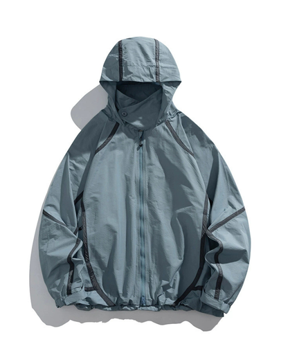 Mountain-style Functional Outdoor Unisex Windproof Jacket
