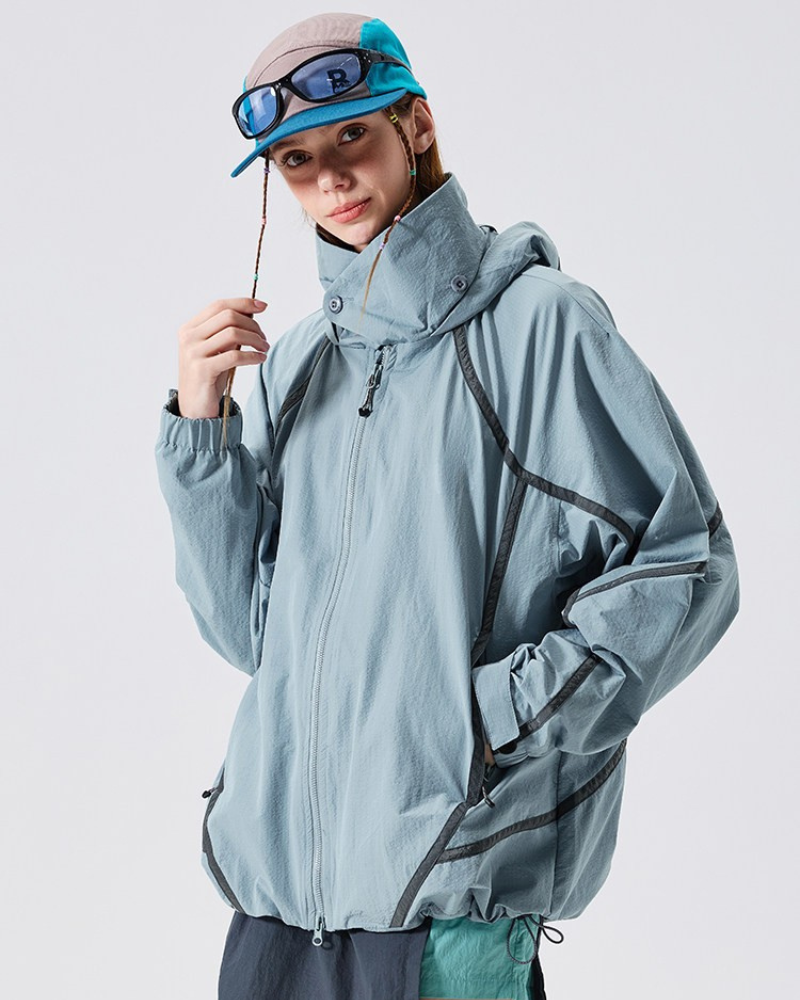 Mountain-style Functional Outdoor Unisex Windproof Jacket