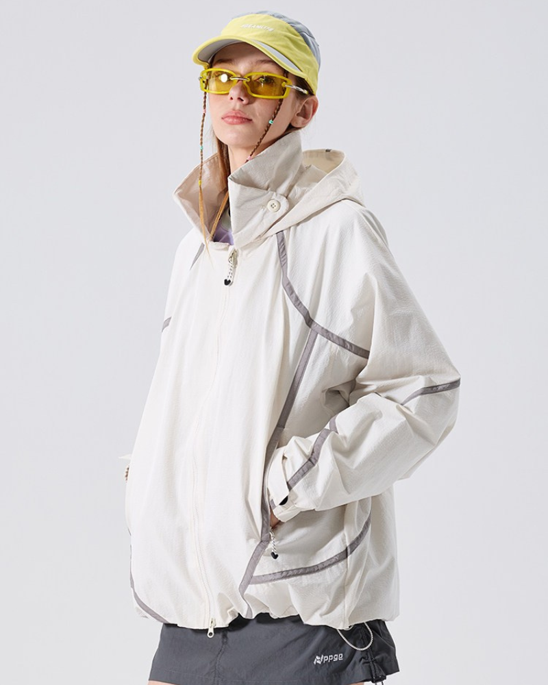 Mountain-style Functional Outdoor Unisex Windproof Jacket