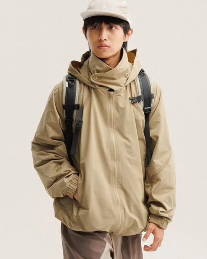 Mountain-style Functional Outdoor Unisex Windproof Jacket