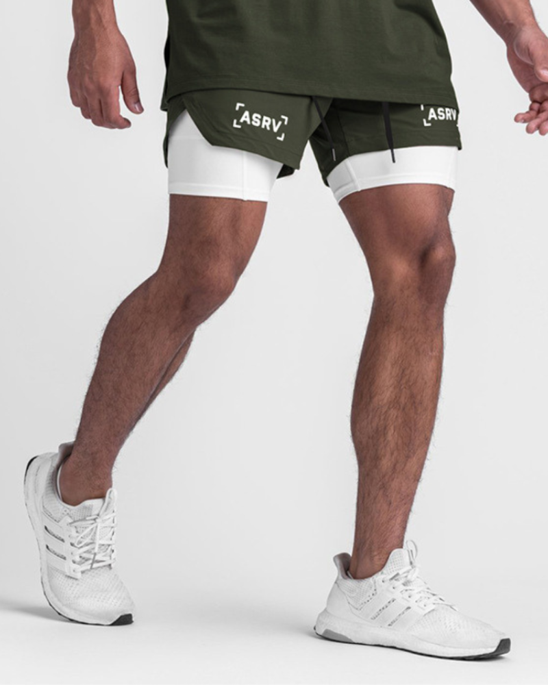Multi-Pocket Lightweight Mens Running Shorts