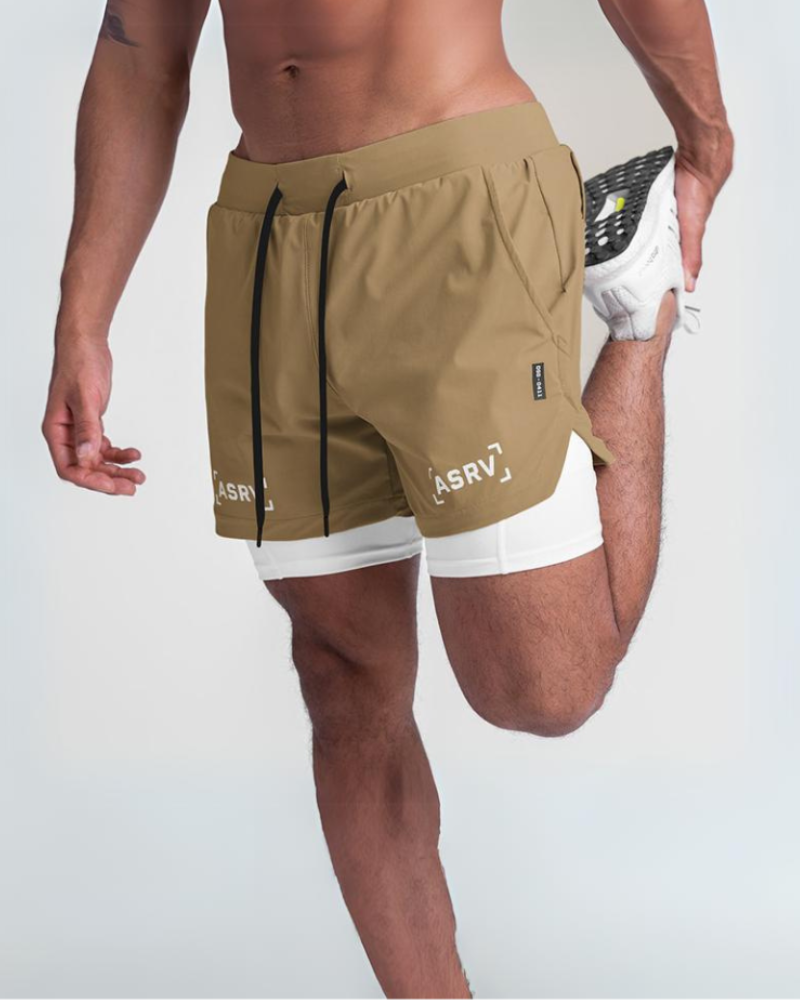 Multi-Pocket Lightweight Mens Running Shorts