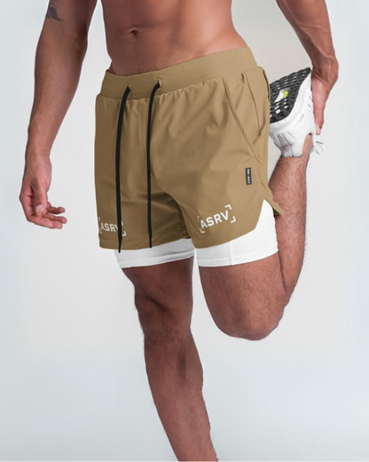Multi-Pocket Lightweight Mens Running Shorts