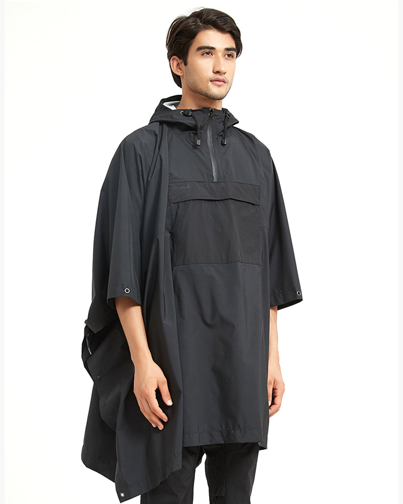 Multifunctional 3L Poncho Rain Coat