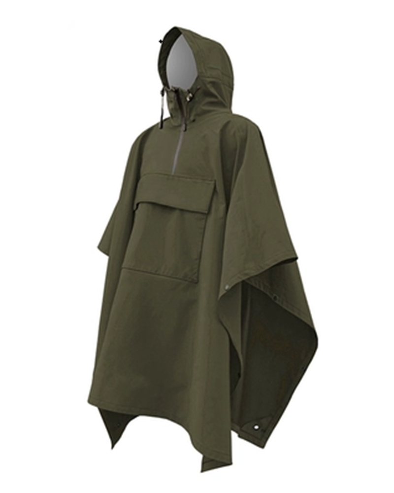 Multifunctional 3L Poncho Rain Coat