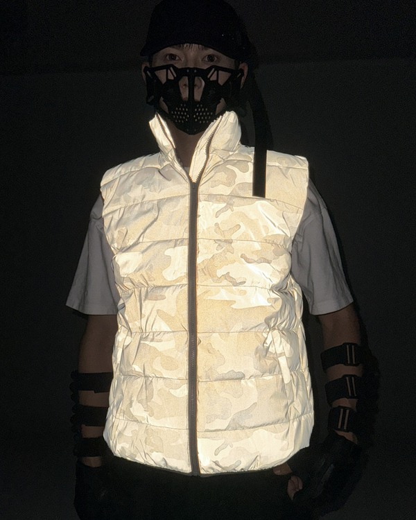 Outdoor Camouflage Reflective Winter Vest