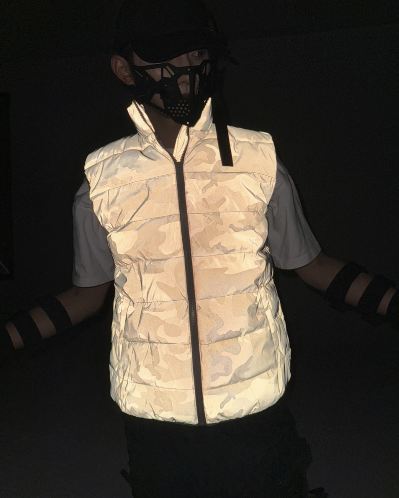 Outdoor Camouflage Reflective Winter Vest