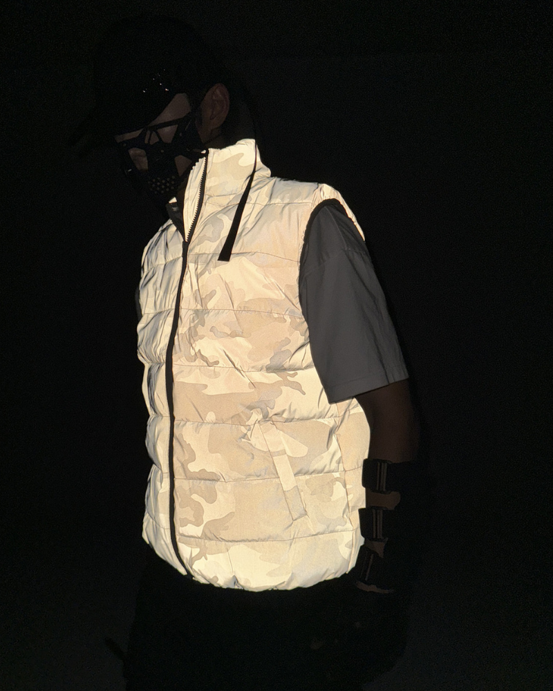 Outdoor Camouflage Reflective Winter Vest