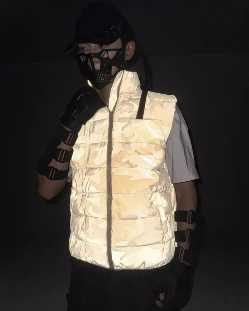 Outdoor Camouflage Reflective Winter Vest