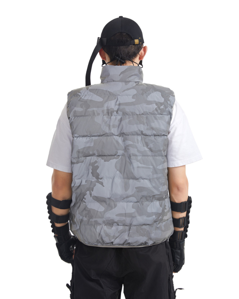 Outdoor Camouflage Reflective Winter Vest