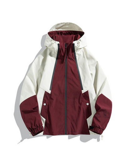 Outdoor Couple Camping Waterproof Jacket