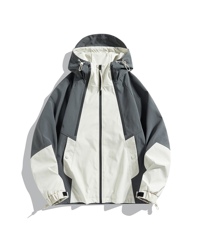 Outdoor Couple Camping Waterproof Jacket