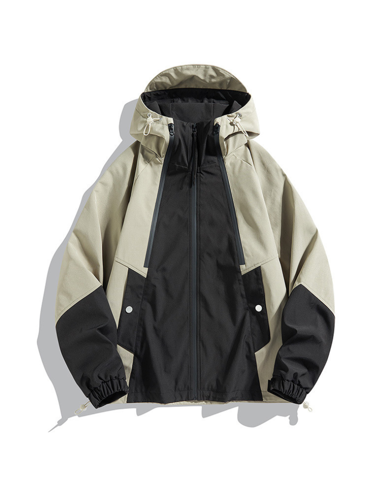 Outdoor Couple Camping Waterproof Jacket