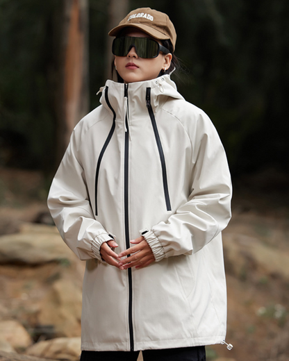 Outdoor Couple Camping Waterproof Jacket