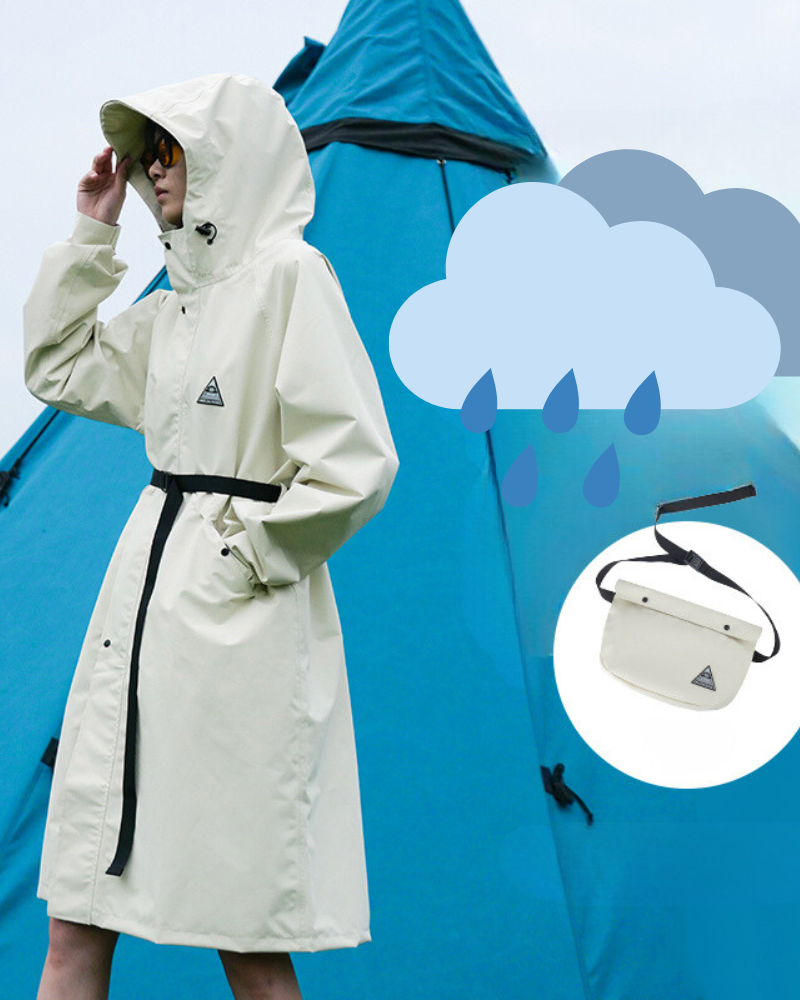 Outdoor Cycling Hiking Breathable Poncho Rain Coat