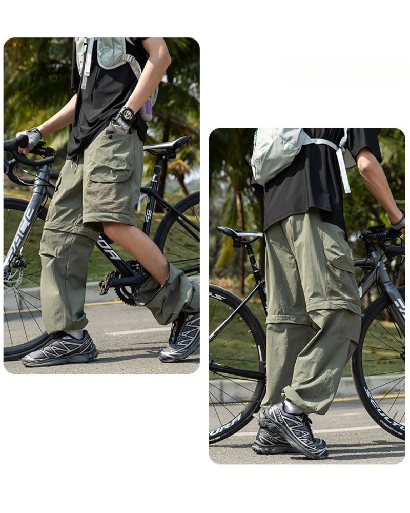 Outdoor Cycling Hiking Detachable Cargo Pants