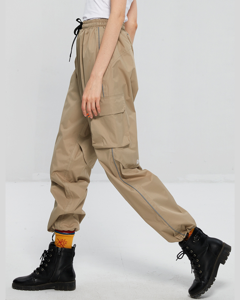 Outdoor Cycling Unisex Cargo Rain Pants