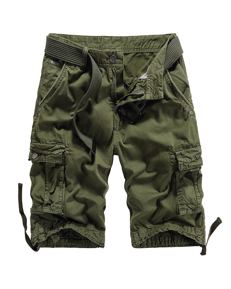 Outdoor Long Camo Jorts | Cargo Shorts