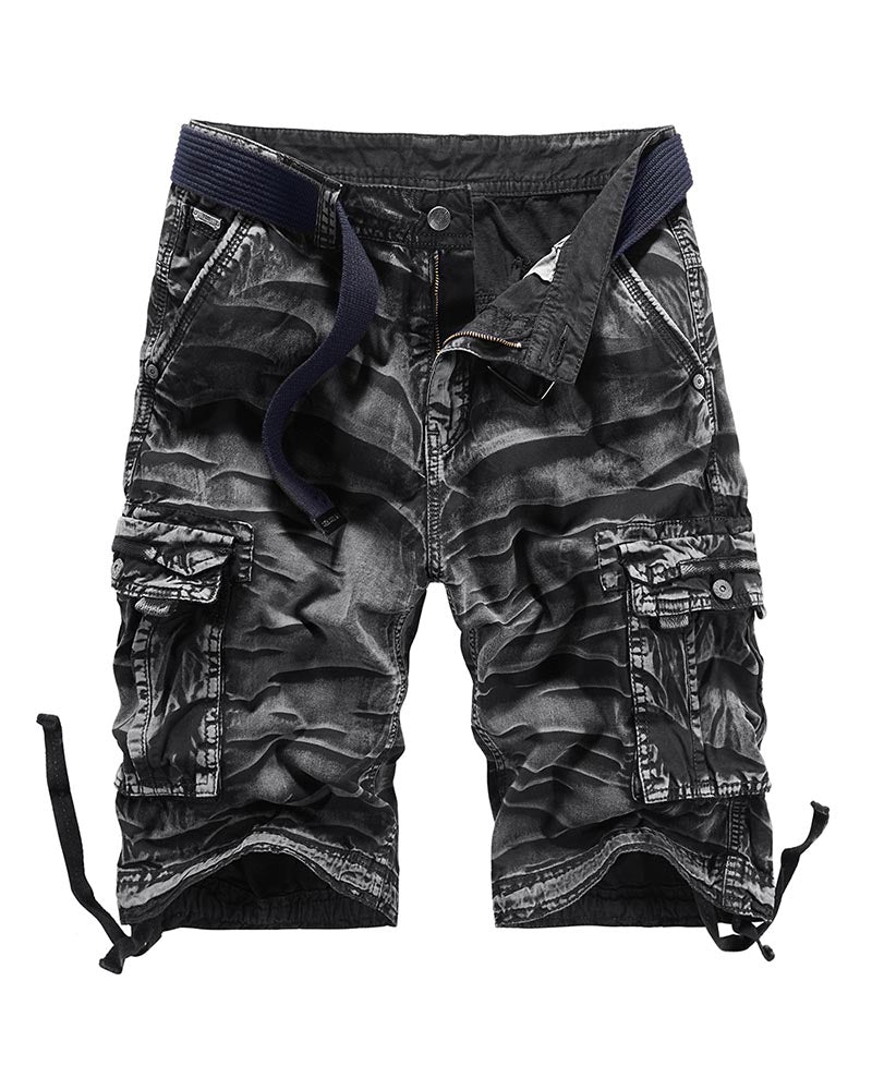 Outdoor Long Camo Jorts | Cargo Shorts