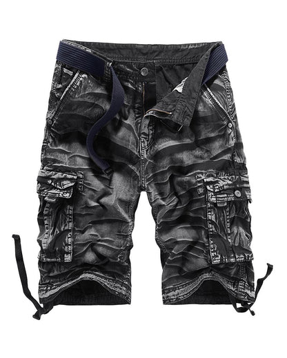 Outdoor Long Camo Jorts | Cargo Shorts