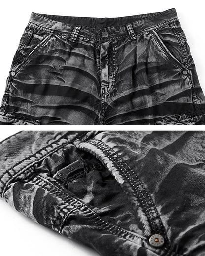 Outdoor Long Camo Jorts | Cargo Shorts
