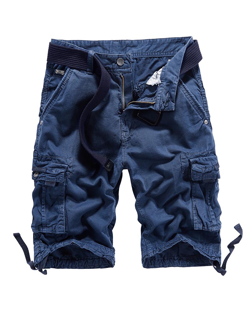 Outdoor Long Camo Jorts | Cargo Shorts