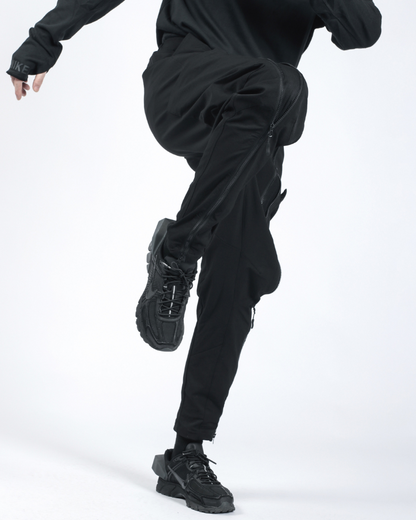 Outdoor Functional 3D Pocket Zipper Cargo Pants