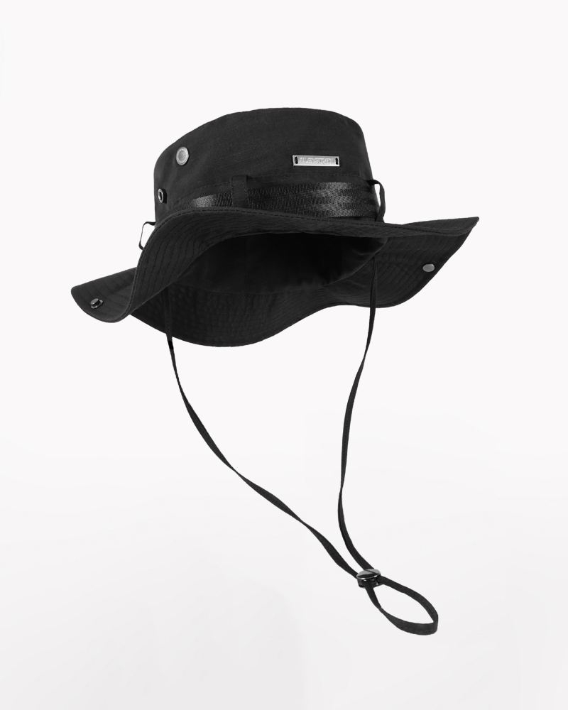 Outdoor Functional Drawstring Bucket Hat