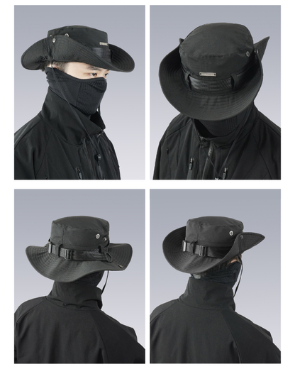 Outdoor Functional Drawstring Bucket Hat