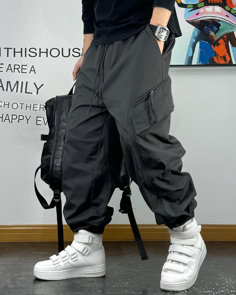Outdoor Functional Multi-Pocket Cargo Pants