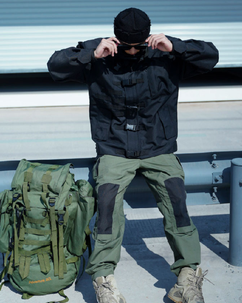 Outdoor Functional Stand Up Collar Tactical Jacket