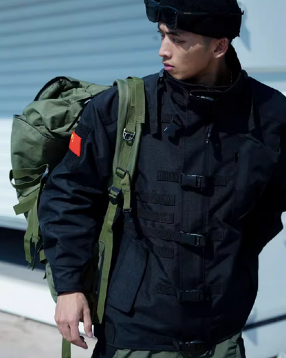 Outdoor Functional Stand Up Collar Tactical Jacket