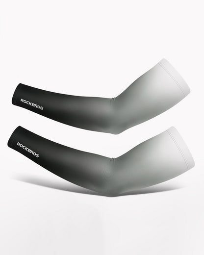 Outdoor Gradient Color Ice Silk Sun Protection Sleeves
