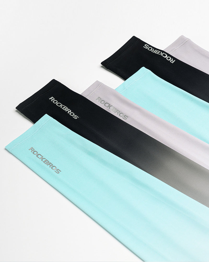 Outdoor Gradient Color Ice Silk Sun Protection Sleeves