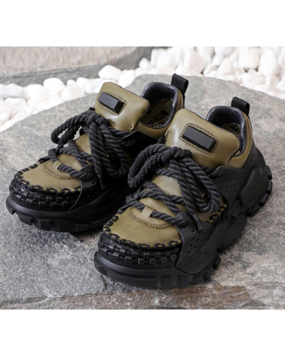 Punk Chunky Dad Shoes Outdoor Hiking Shoes