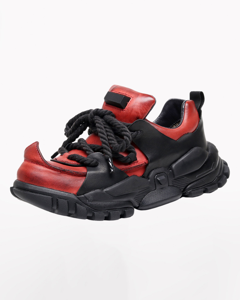 Outdoor Hiking Boots Punk Chunky Dad Shoes