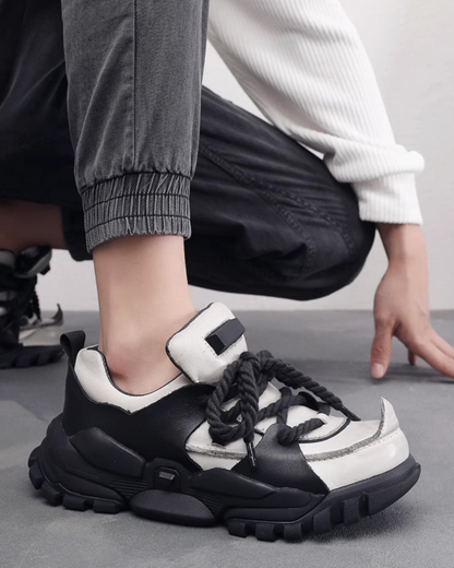 Outdoor Hiking Boots Punk Chunky Dad Shoes