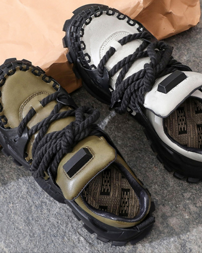 Punk Chunky Dad Shoes Outdoor Hiking Shoes