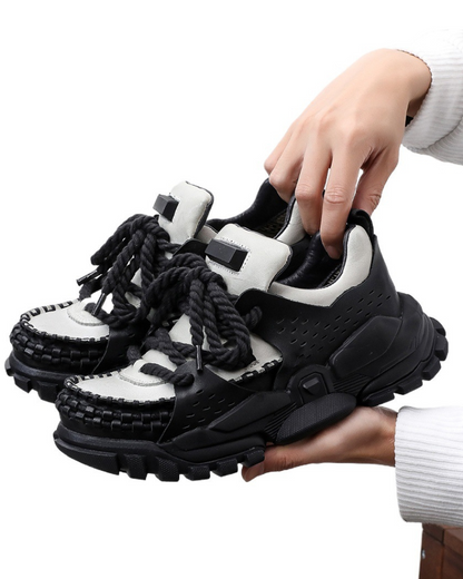 Punk Chunky Dad Shoes Outdoor Hiking Shoes