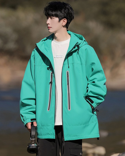 Outdoor Hiking Camping Unisex Reflective Jacket